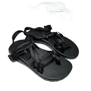 Chaco Women's ZX2 Classic Strappy Sport Sandal, Black, 7 M US New